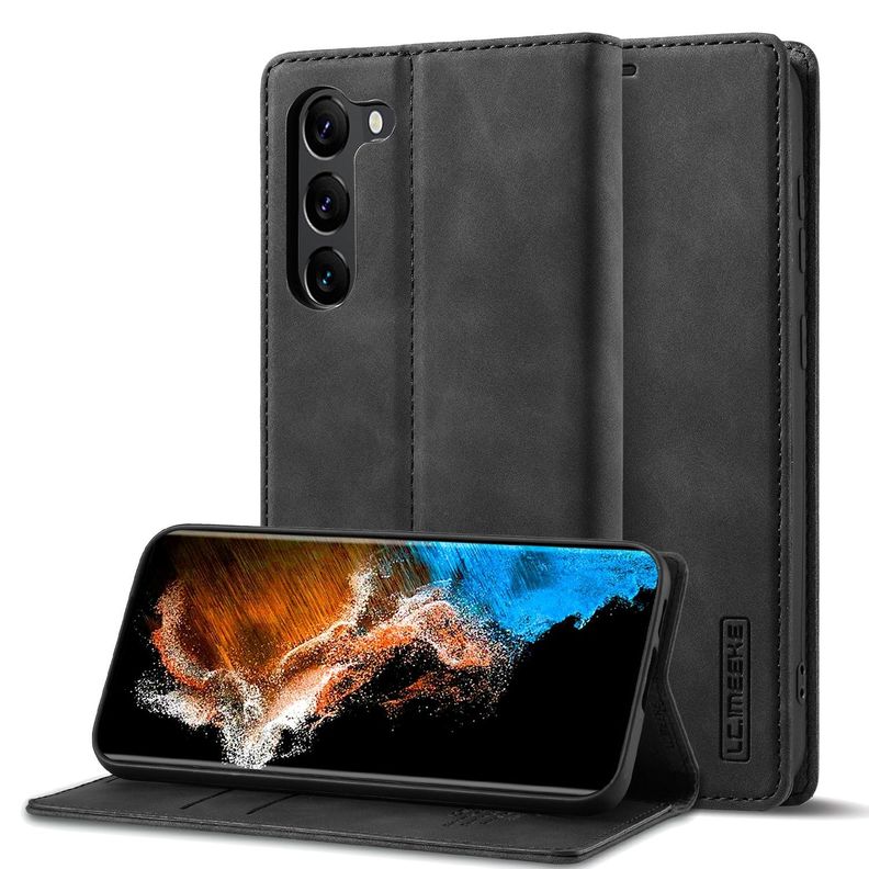 Para: Galaxy S23 Plus (S23+), Funda Estuche Cuero Tarjeta-7