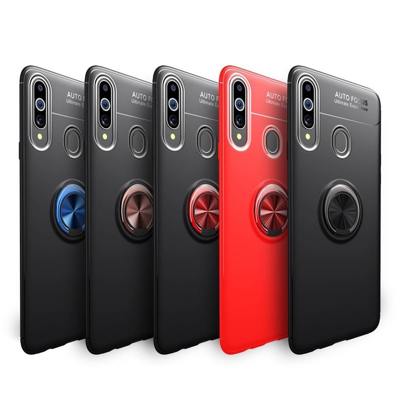 Carcasa: Galaxy A20s - Resistente Funda / Rojo-6