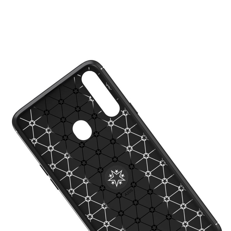 Carcasa: Galaxy A20s - Resistente Funda / Rojo-5