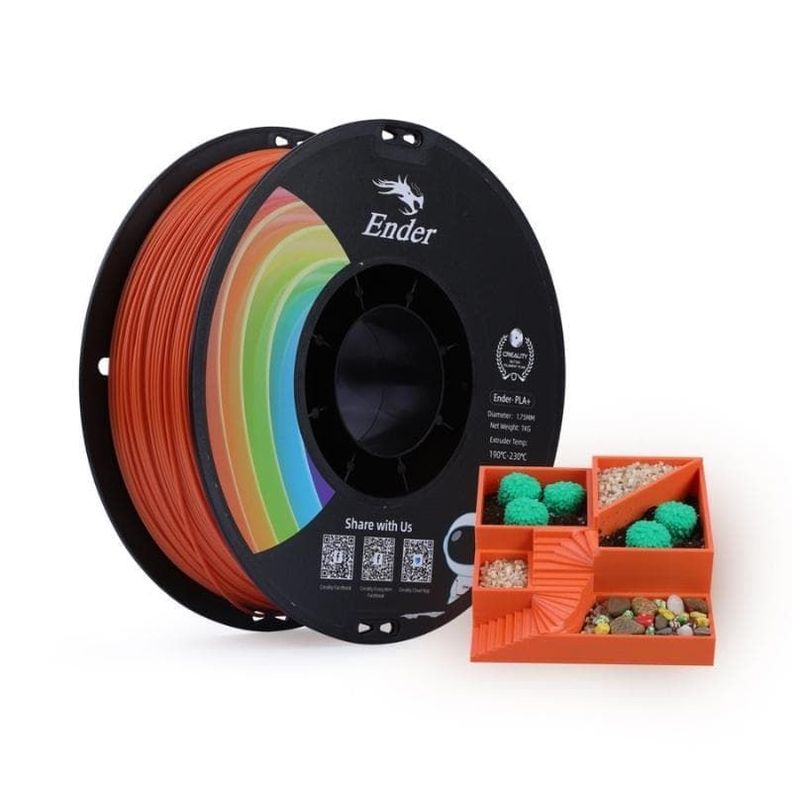 Filamento PLA+ Ender 1Kg Naranjo-1