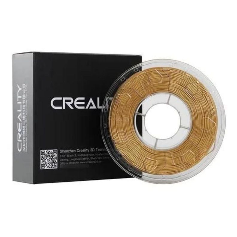 Filamentos Pla Seda Creality 1kg 1,75mm Oro-0