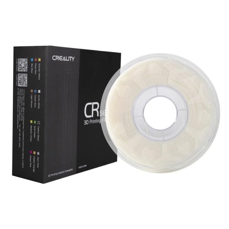 Filamento PLA Creality 1kg Marfil Blanco-0