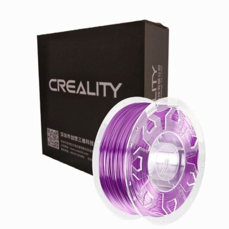 Filamentos Pla Seda Creality 1kg 1,75mm Violeta-0