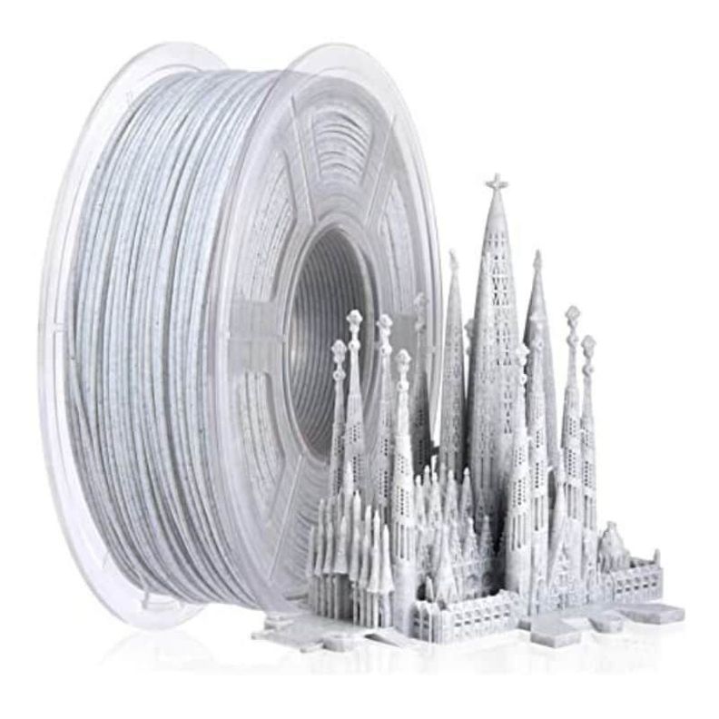 Filamentos Pla Esun 1kg 1.75mm Mármol-1