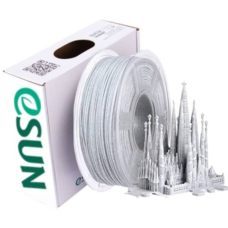 Filamentos Pla Esun 1kg 1.75mm Mármol-0