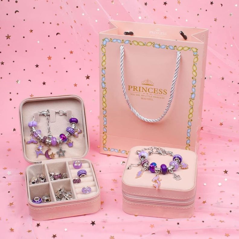 KIT PARA HACER PULSERAS Y COLLARES TIPO PANDORA-0
