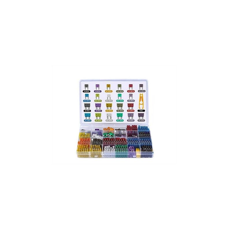 Kit Fusible 500 Unidades Eléctricos 12v Autos Motos + Pinza 500PCS-0