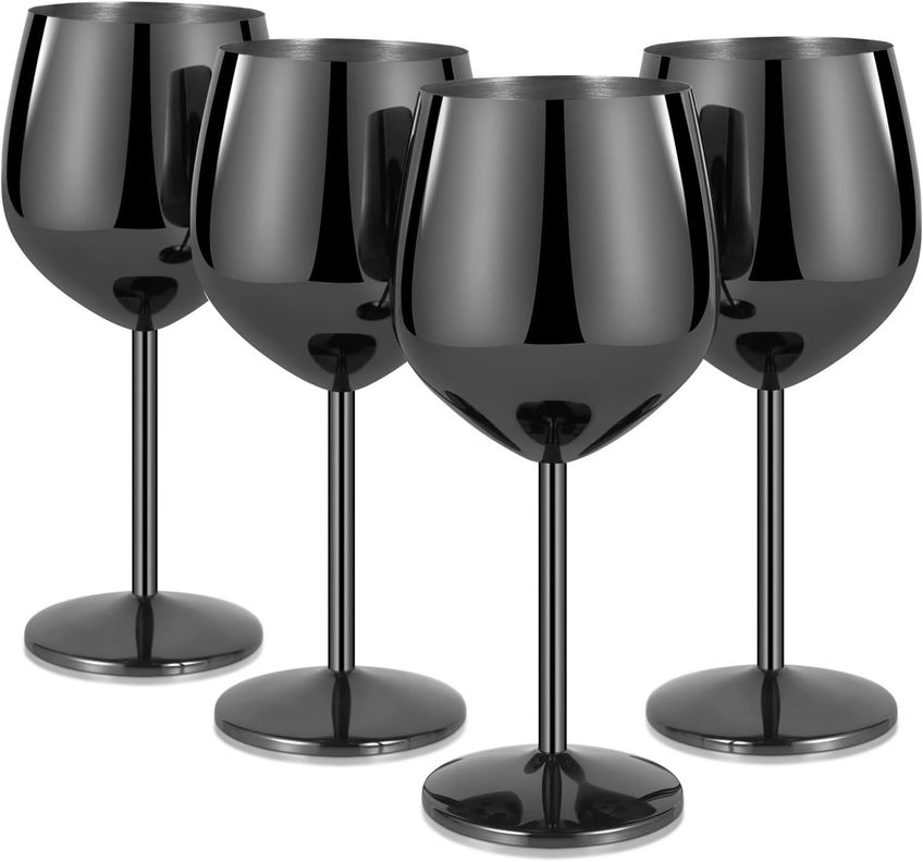 PACK 2 COPAS DE VINO ACERO INOXIDABLE 540ML-4