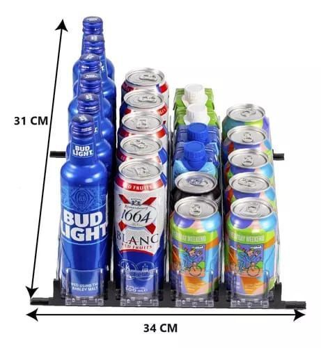 Contenedor Latas Bebida Dispensador Organizador Refrigerador-1