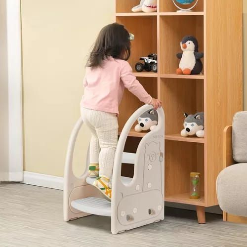 Sdadi Taburete Con Peldaños Para Niños Con Tres Regulables-1