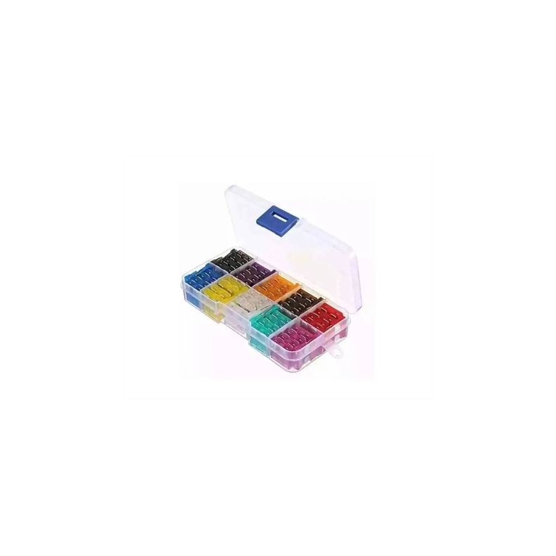 Kit Fusible Eléctricos 12v Autos Motos 100 Unidades 100PCS-0
