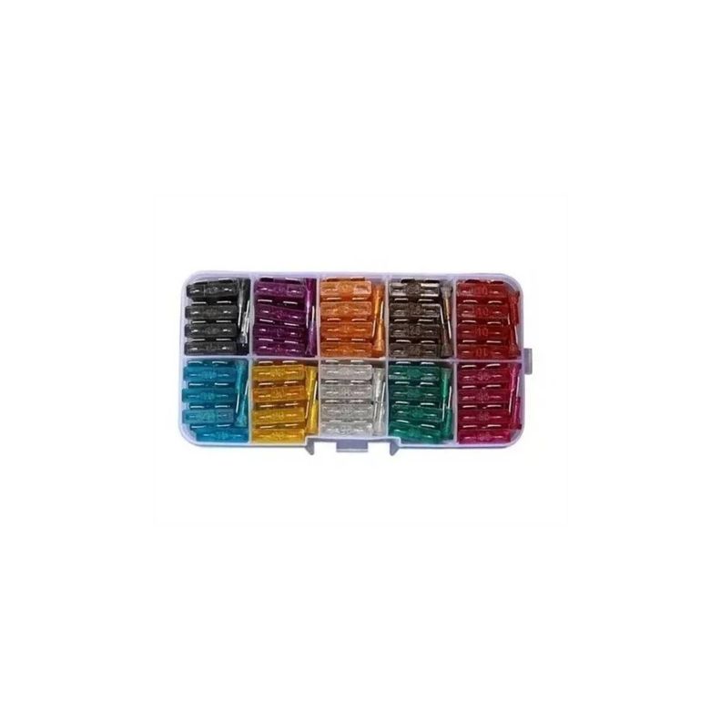 Kit Fusible Eléctricos 12v Autos Motos 100 Unidades 100PCS-2