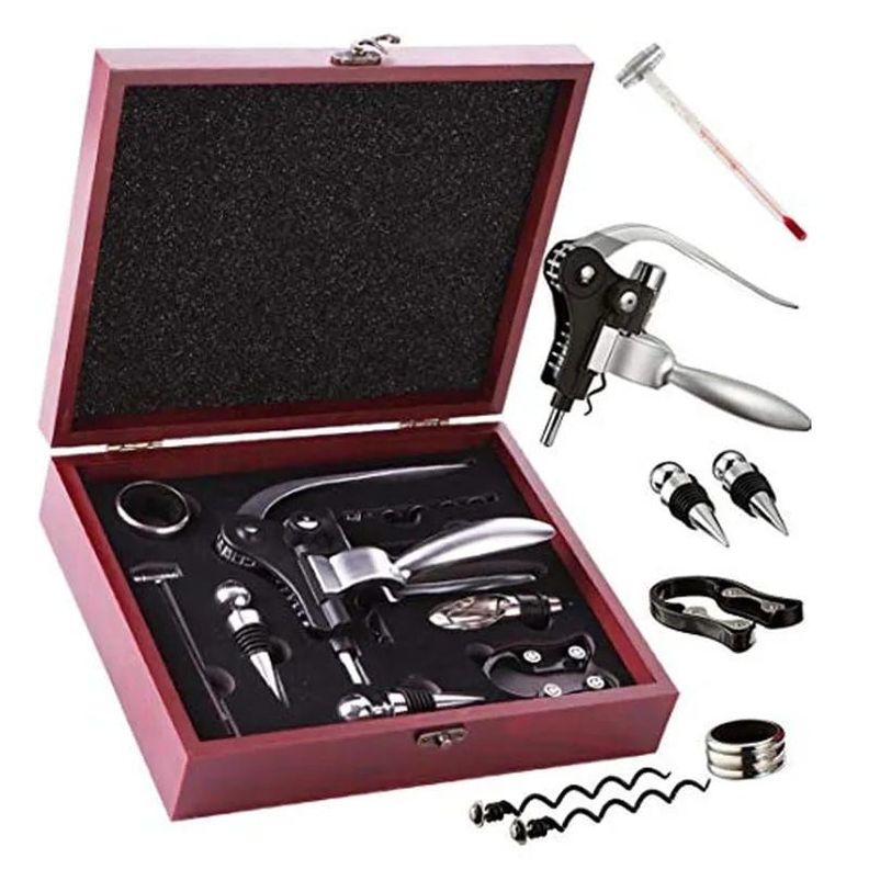 JUEGO DE HERRAMIENTAS PARA ABRIDOR DE VINO, TAPÓN DE CORCHO-3