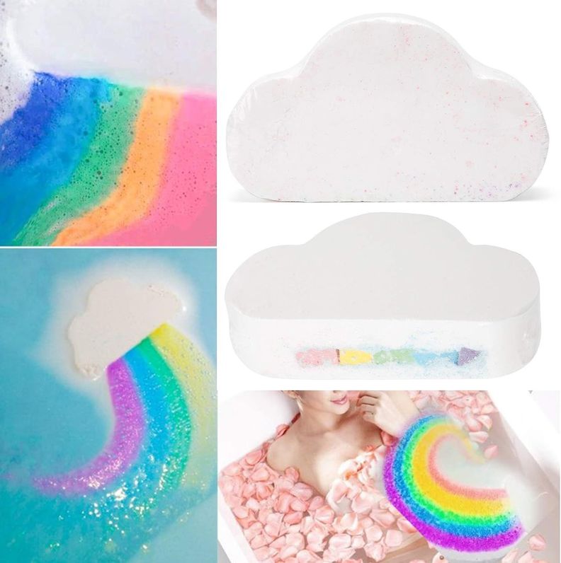 BOMBAS EFERVESCENTES AROMATICAS BAÑO TINA RELAJANTE SPA ARCOIRIS-4
