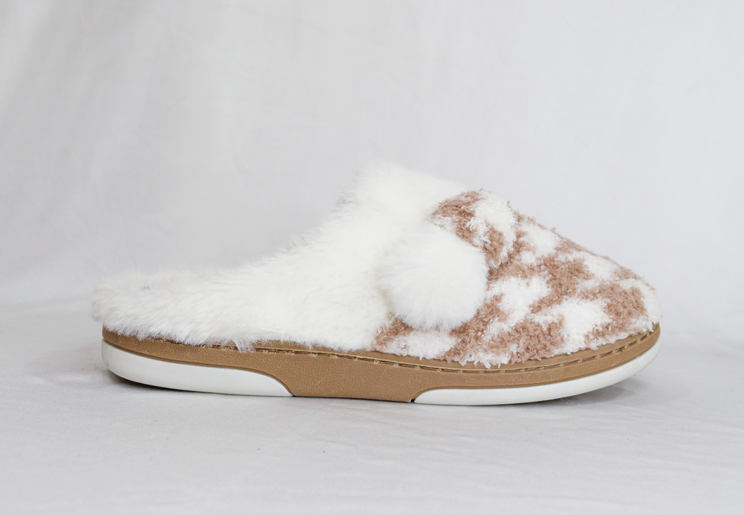 Pantufla Dama Esmeralda Café-0