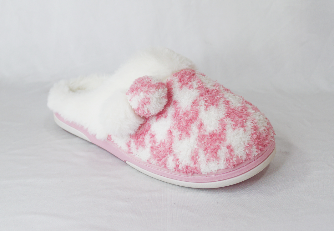 Pantufla Dama Jade Rosado-1