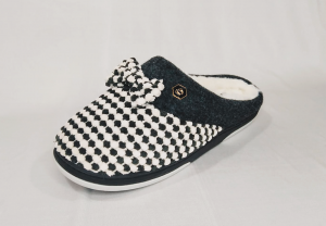 Pantufla Dama Hela Negro-1