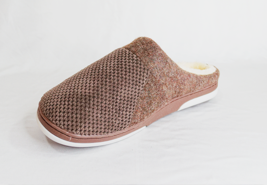 Pantufla Hombre Antonio Café-2