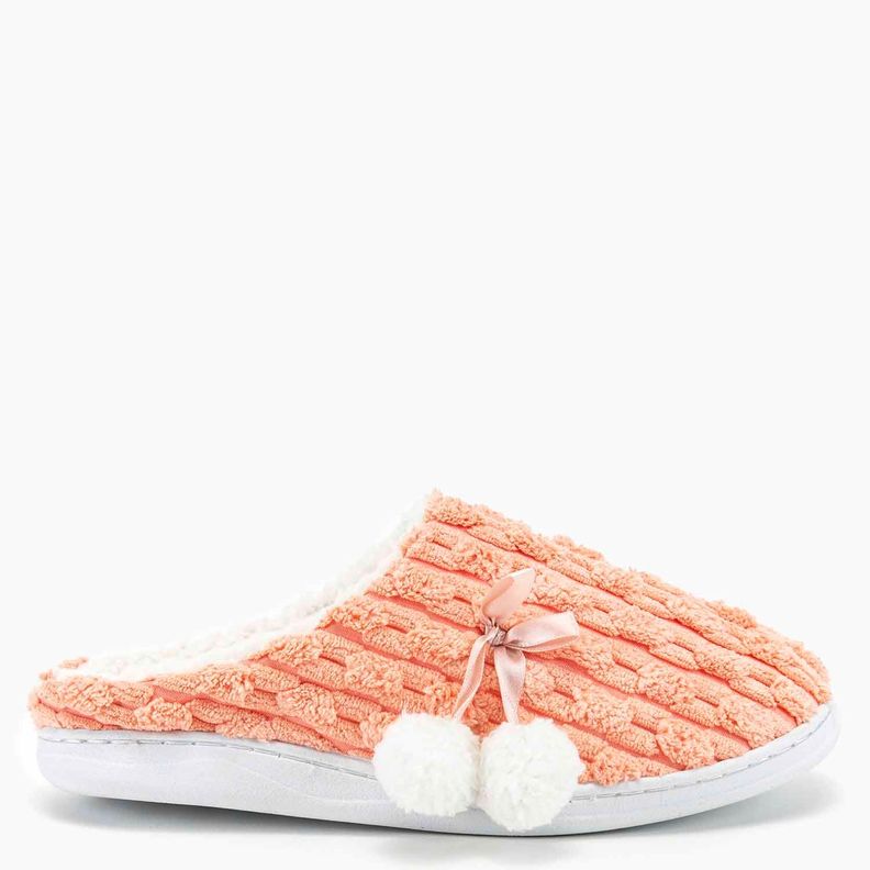 PANTUFLA CHAUDES DAMA JULIETA CORAL 672-5488-0