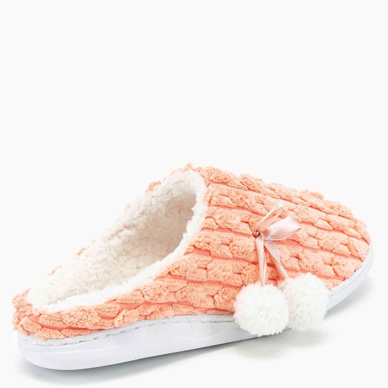 PANTUFLA CHAUDES DAMA JULIETA CORAL 672-5488-1