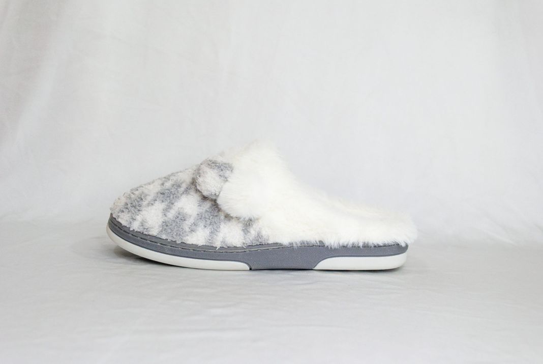 Pantufla Dama Petunia Gris-0