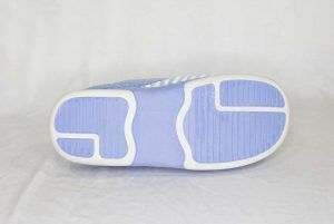 Pantufla Dama Rosario Celeste-3