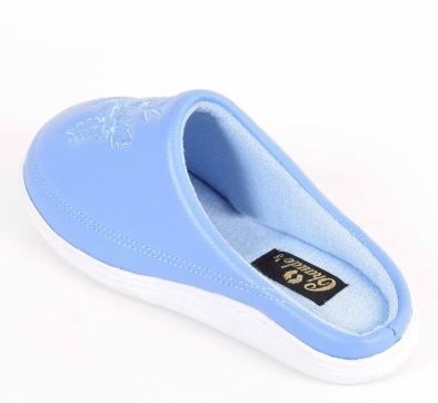 PANTUFLA CHAUDES DAMA IRIS CELESTE 672-9453-1