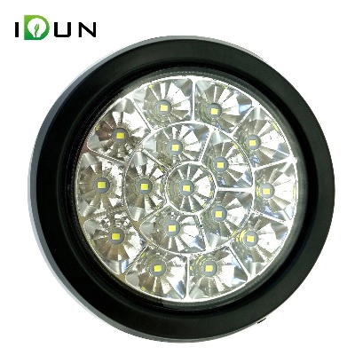 4" Diametro Farol de 16 LED Multivoltaje Blanco-0