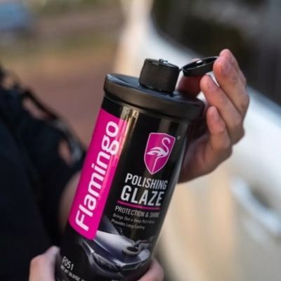 Cera Esmalte Pulido Premium Flamingochile 946ml-1