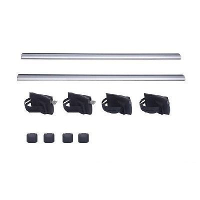 Barra Porta Equipaje Lazo Universal Aluminio 137 cms + Llave-0