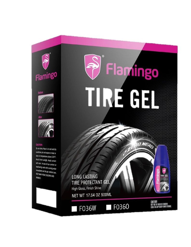 Set Gel Cuidado Neumaticos 500 Ml Flamingochile