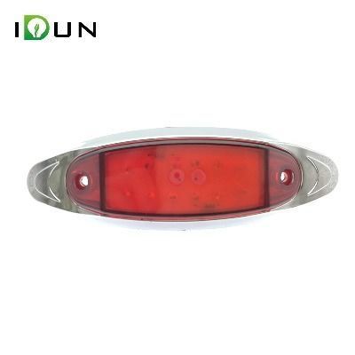 Farol de señal 17x5,5x2,4CM 12 LED Multivoltaje Rojo-0