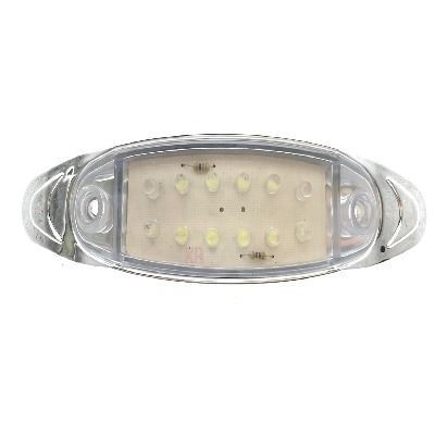 Farol de señal 17x5,5x2,4CM 13 LED Multivoltaje Blanco-0
