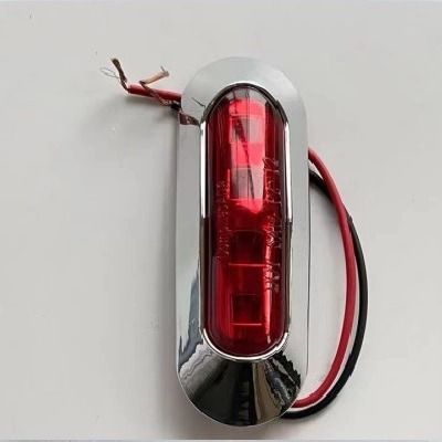Farol de señal 9,4x3,2x1,6CM 4 LED Multivoltaje Rojo-0