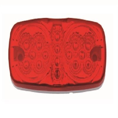 Farol de Señal Lateral  16 LED Multivoltaje Rojo-0