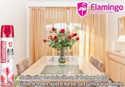 Desodorante Ambiental Rosa 330 Ml Flamingochile-1