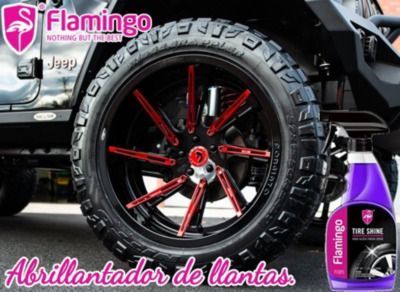 Abrillantador De Neumáticos Profesional 500ml Flamingochile-1