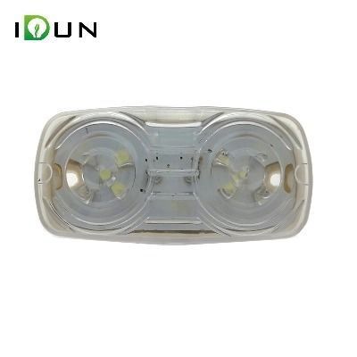 Farol de señal 10x5x2,7CM 10 LED Multivoltaje Blanco-0