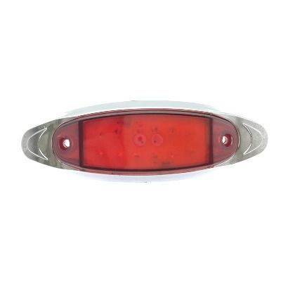 Farol de señal 17x5,5x2,4CM 13 LED Multivoltaje Rojo-0