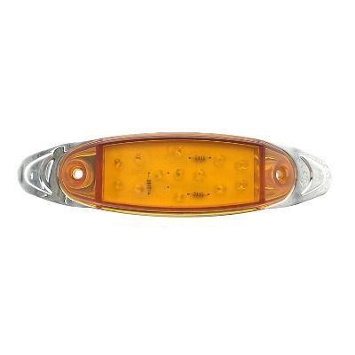 Farol de señal 17x5,5x2,4CM 12 LED Multivoltaje Ambar-0