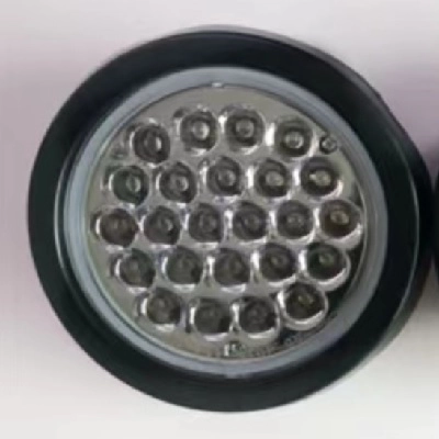 4" Diametro Farol de 24 LED Multivoltaje Blanco-0