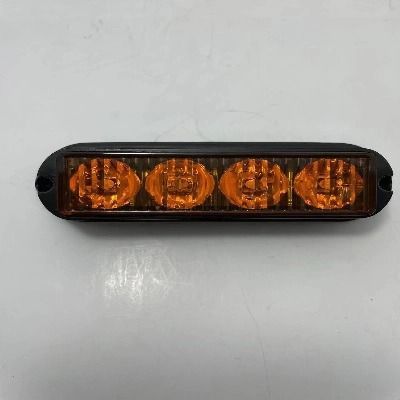Farol LED Destellante Multivoltaje 12-24V Ambar-0