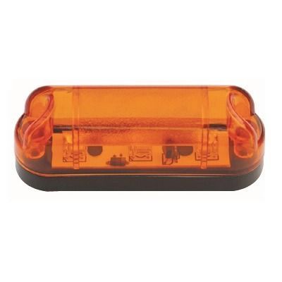 Farol Interior Redondo Amarillo 3 LED Multivoltaje-0
