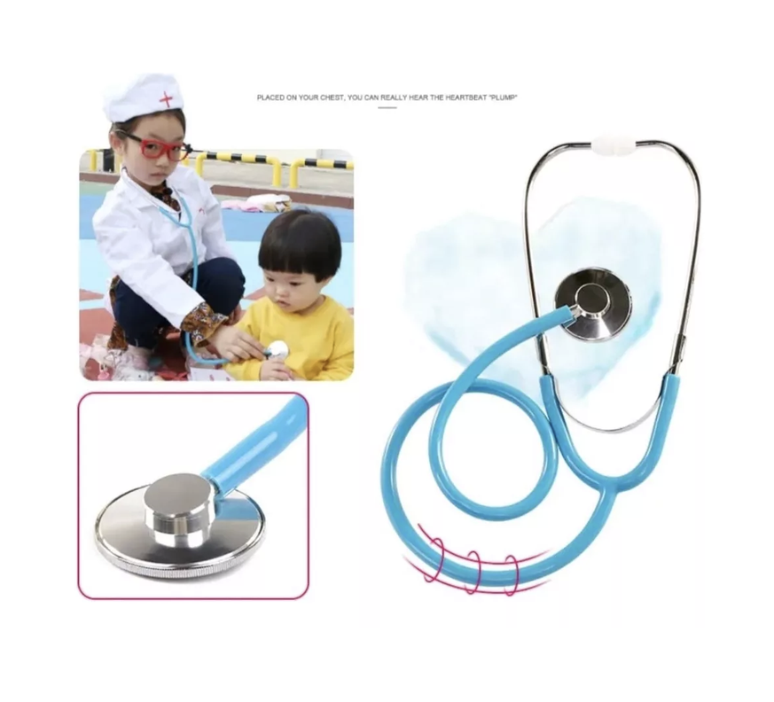 Set Juego De Roles Doctor- Dentista Juego Madera Niños-2