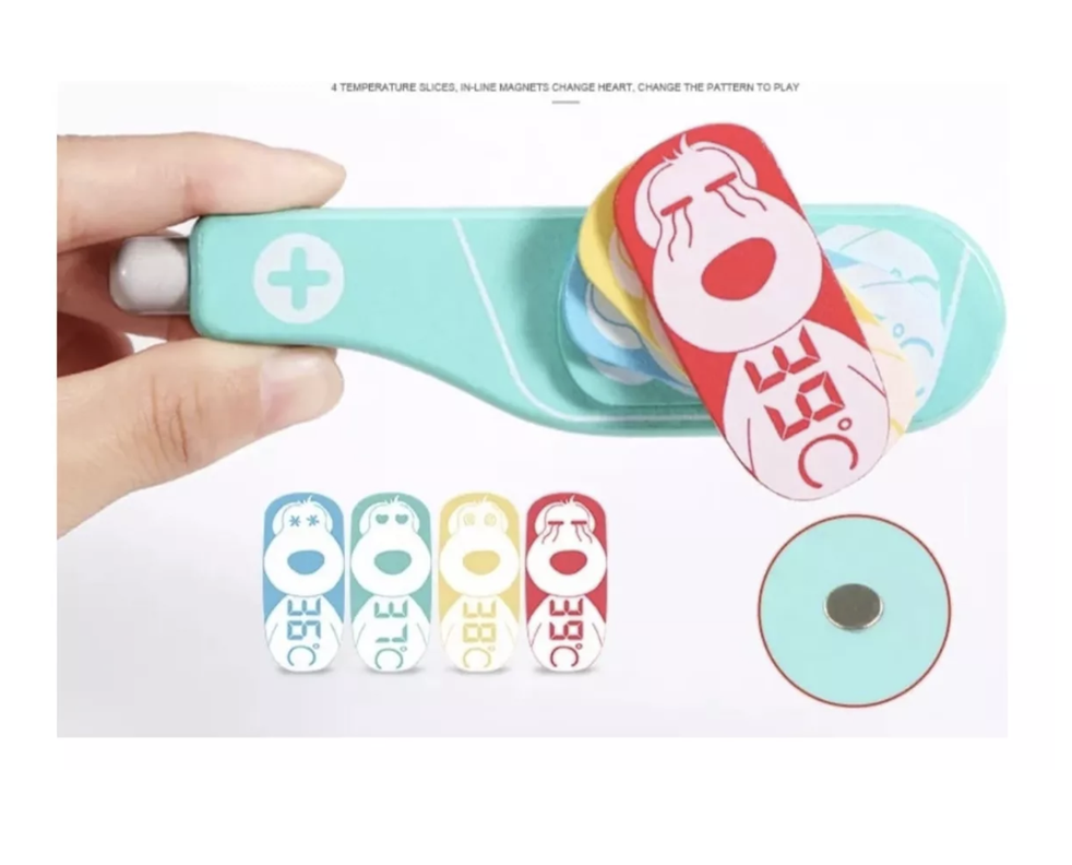 Set Juego De Roles Doctor- Dentista Juego Madera Niños-4