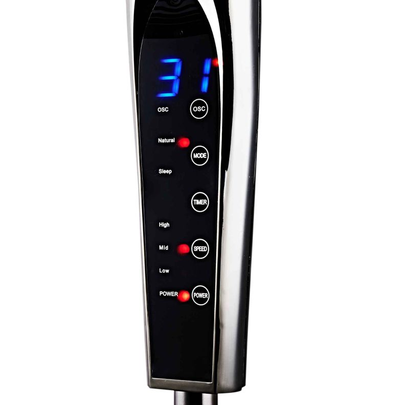Ventilador Pedestal Calma 18'' Modelo CPE Gun Metal - 70 W-2