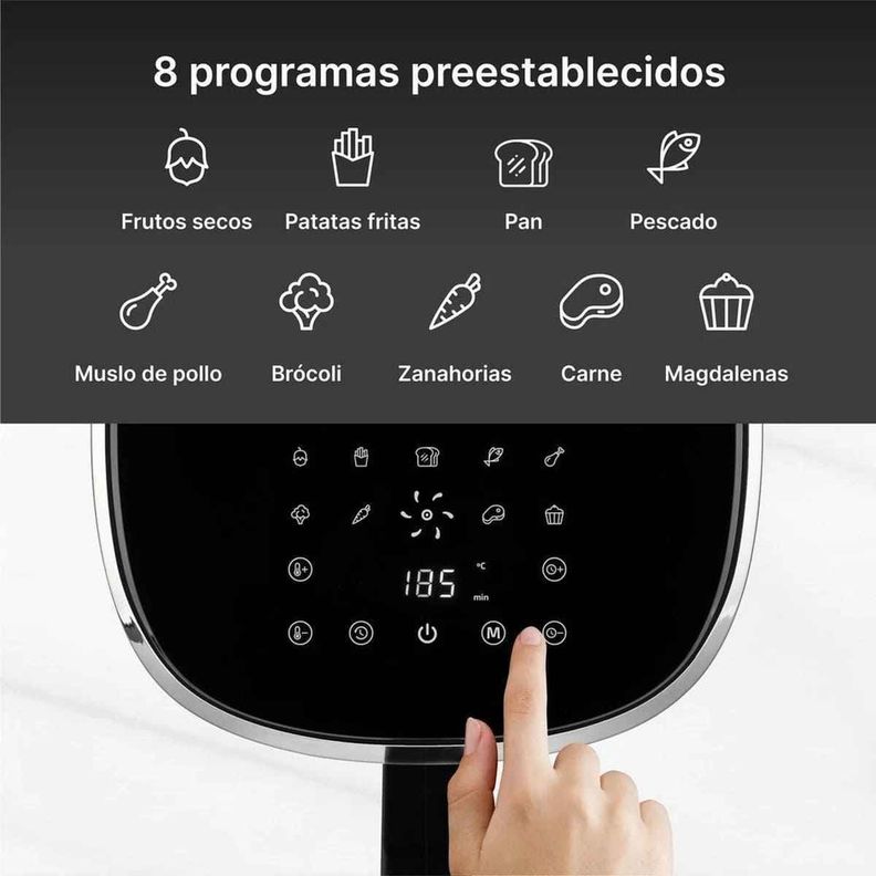 Freidora de Aire Digital Ufesa APEX 3,5 Lts - 1200 W-4