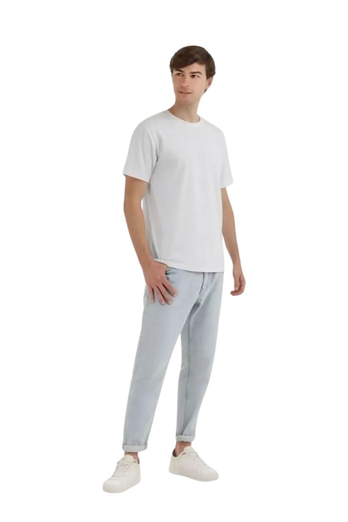 Camiseta Manga Corta Algodon, Negra, Gris Blanco. Adulto. 41