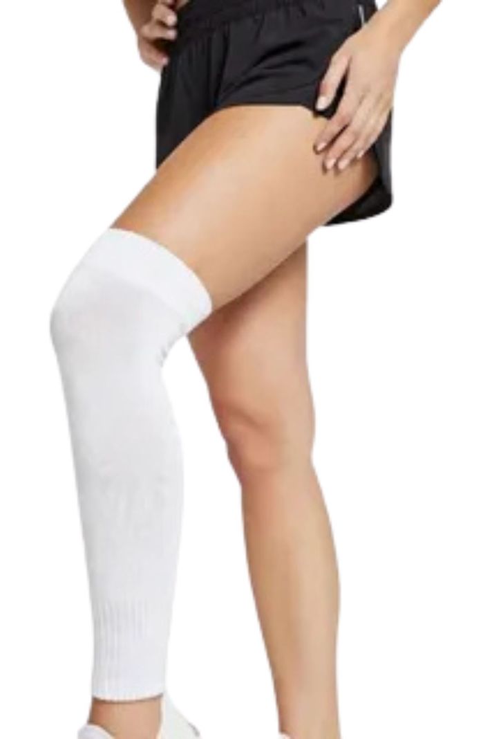 Polaina Lana Invierno Abrigadoras Mujer Ninas Colores 2548 Blanco