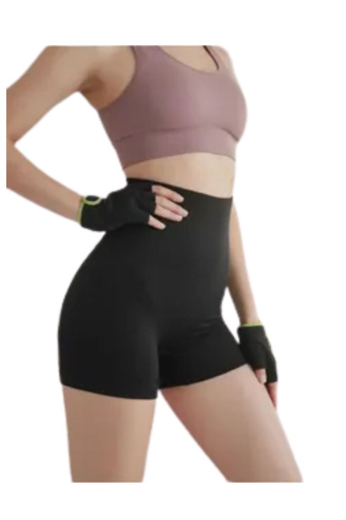 Calza Corta Mujer Control Abdomen Fitness Entrenamiento Gym 516